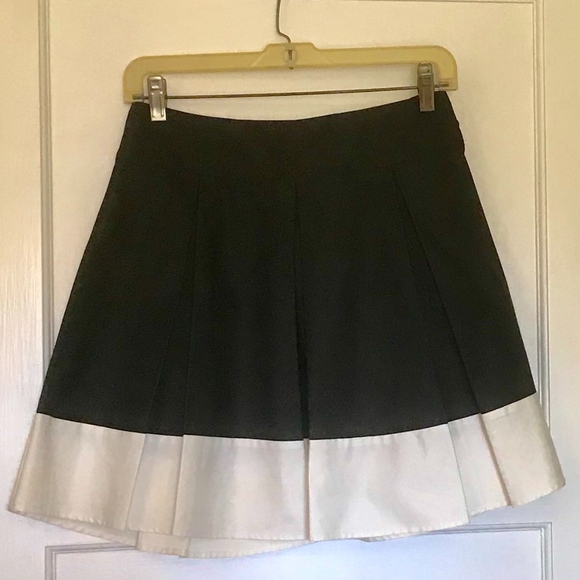 Pleated color block miniskirt - H & M - Picture 1 of 2